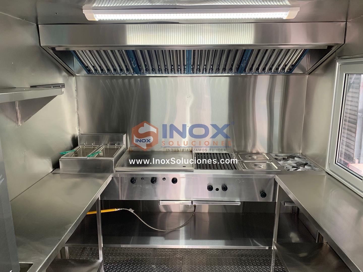 Remolque tipo FOOD TRUCK 10x8x8 ft. = 3x2,40x2,40 mts - Imagen 5
