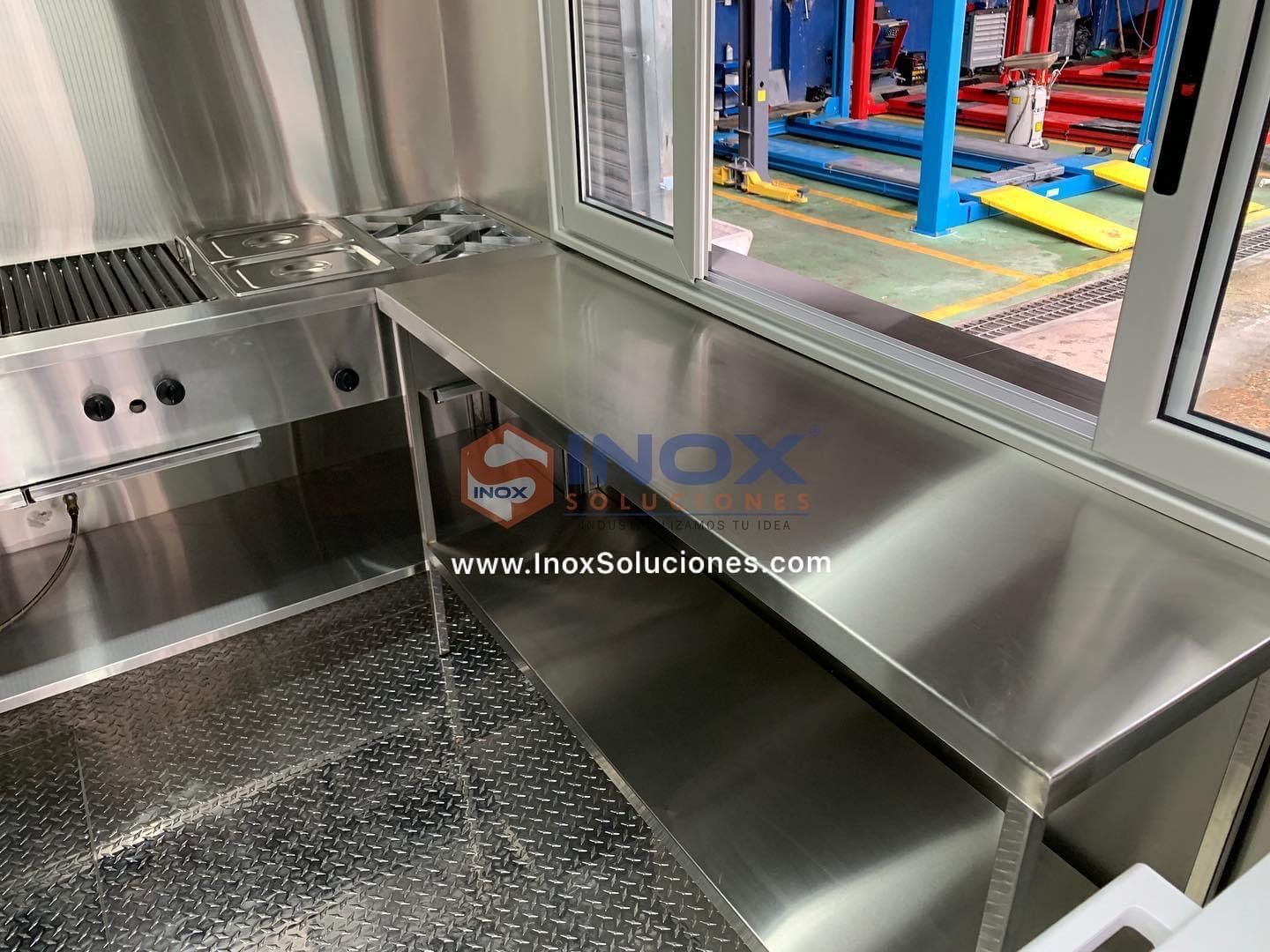 Remolque tipo FOOD TRUCK 10x8x8 ft. = 3x2,40x2,40 mts - Imagen 6