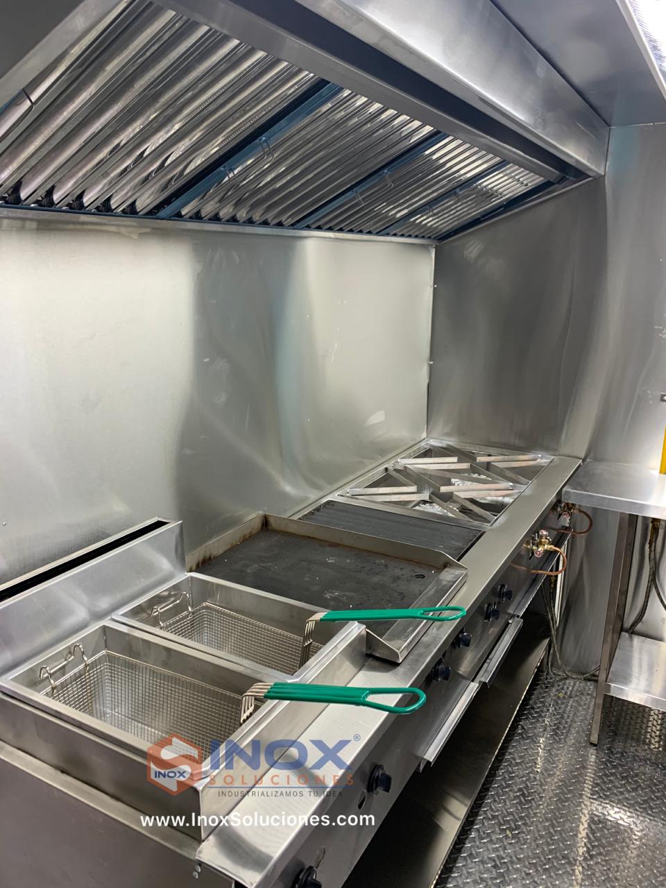 Remolque tipo Food Truck 10×6,4 pies = 3×1,90 mts con ventana corrediza - Imagen 6