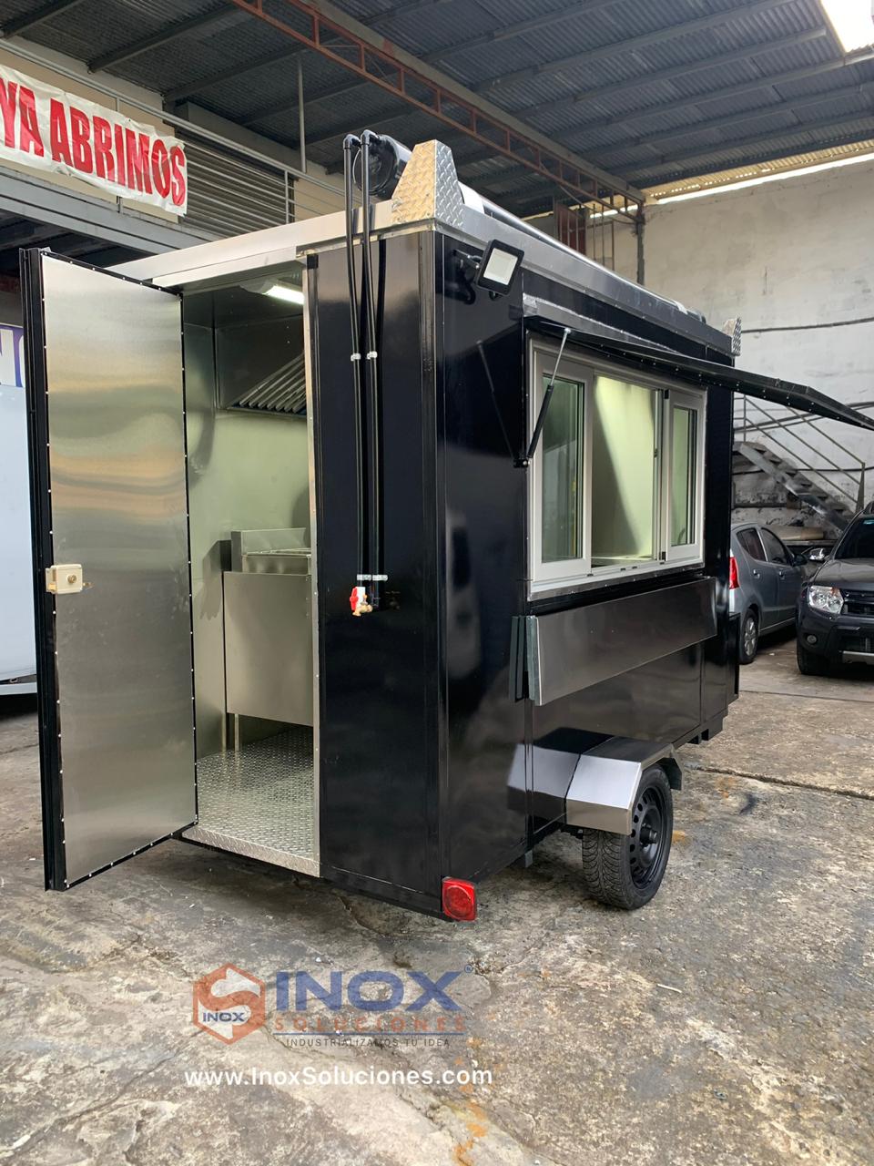 Remolque tipo Food Truck 10×6,4 pies = 3×1,90 mts con ventana corrediza - Imagen 4