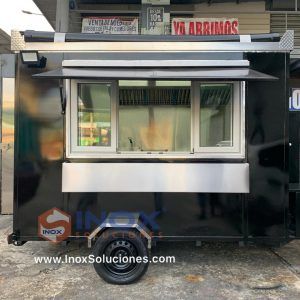 Remolque tipo Food Truck 10×6,4 pies = 3×1,90 mts con ventana corrediza
