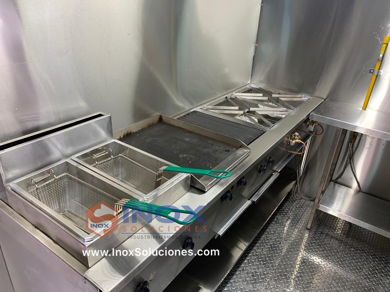 Remolque tipo Food Truck 10×6,4 pies = 3×1,90 mts con ventana corrediza - Imagen 7