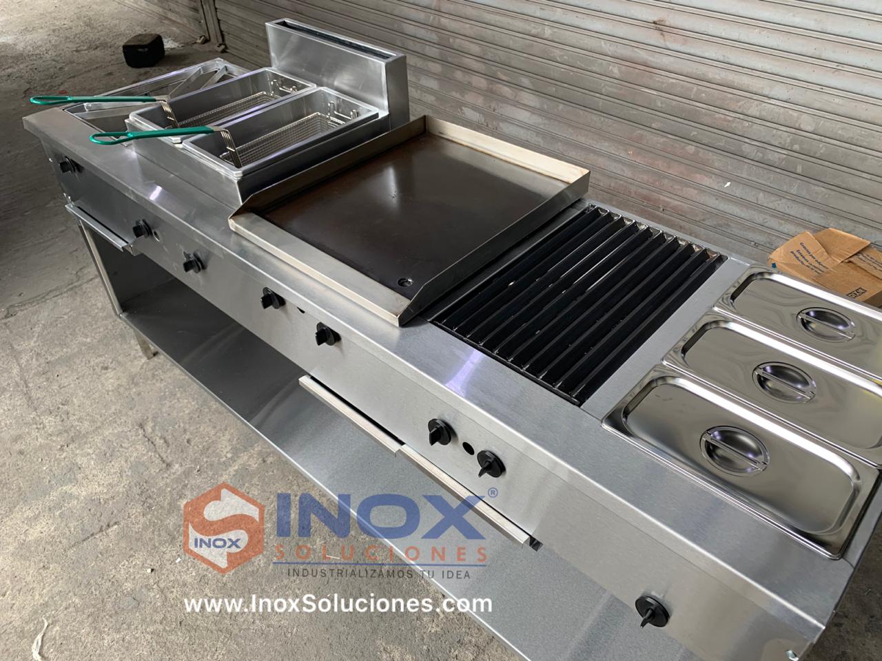 Estufa multifuncional en acero inoxidable 304/AISI 5-1 - Imagen 3