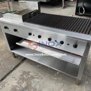 Estufa multifuncional en acero inoxidable 304/AISI 2-1
