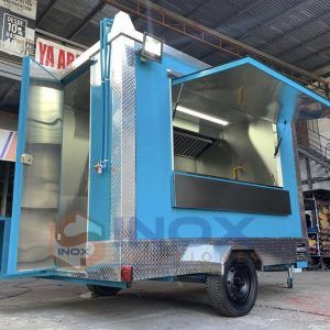 Remolque tipo food truck 10×6.4 pies = 3×1.90 mts horno con termóstato