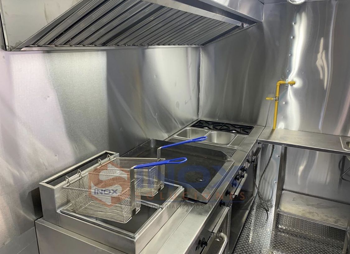 Remolque tipo Food Truck 10x6,4x8 ft. Con horno - Imagen 7
