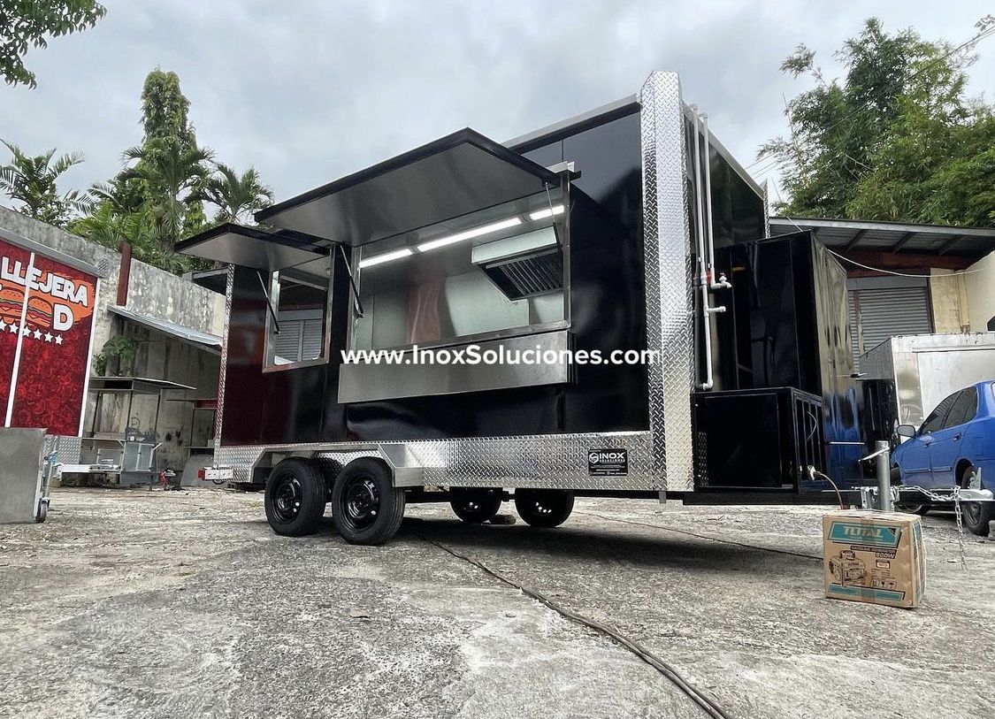 Remolque tipo food truck 15 × 6.4 pies = 4.50×1.90 mts. horno con termóstato - Imagen 2