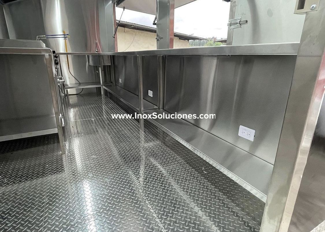Remolque tipo food truck 15 × 6.4 pies = 4.50×1.90 mts. horno con termóstato - Imagen 4