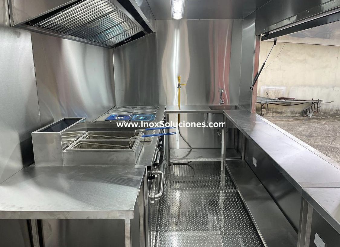 Remolque tipo food truck 15 × 6.4 pies = 4.50×1.90 mts. horno con termóstato - Imagen 5