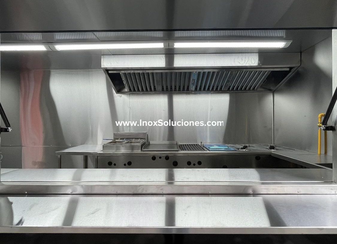 Remolque tipo food truck 15 × 6.4 pies = 4.50×1.90 mts. horno con termóstato - Imagen 7