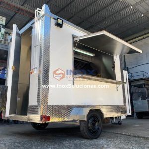 Remolque tipo Food Truck 10x6,4x8 ft. Con horno