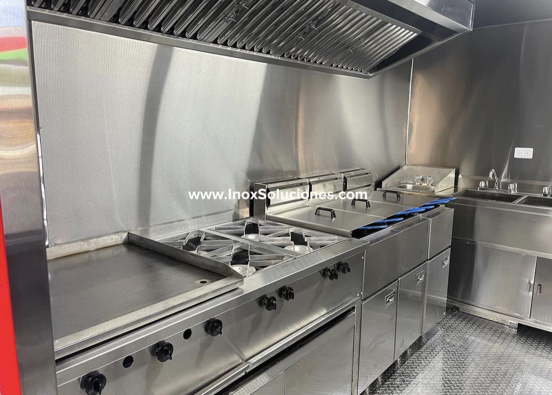 Remolque tipo Food Truck con área para Bbq 16x8 pies - Imagen 4