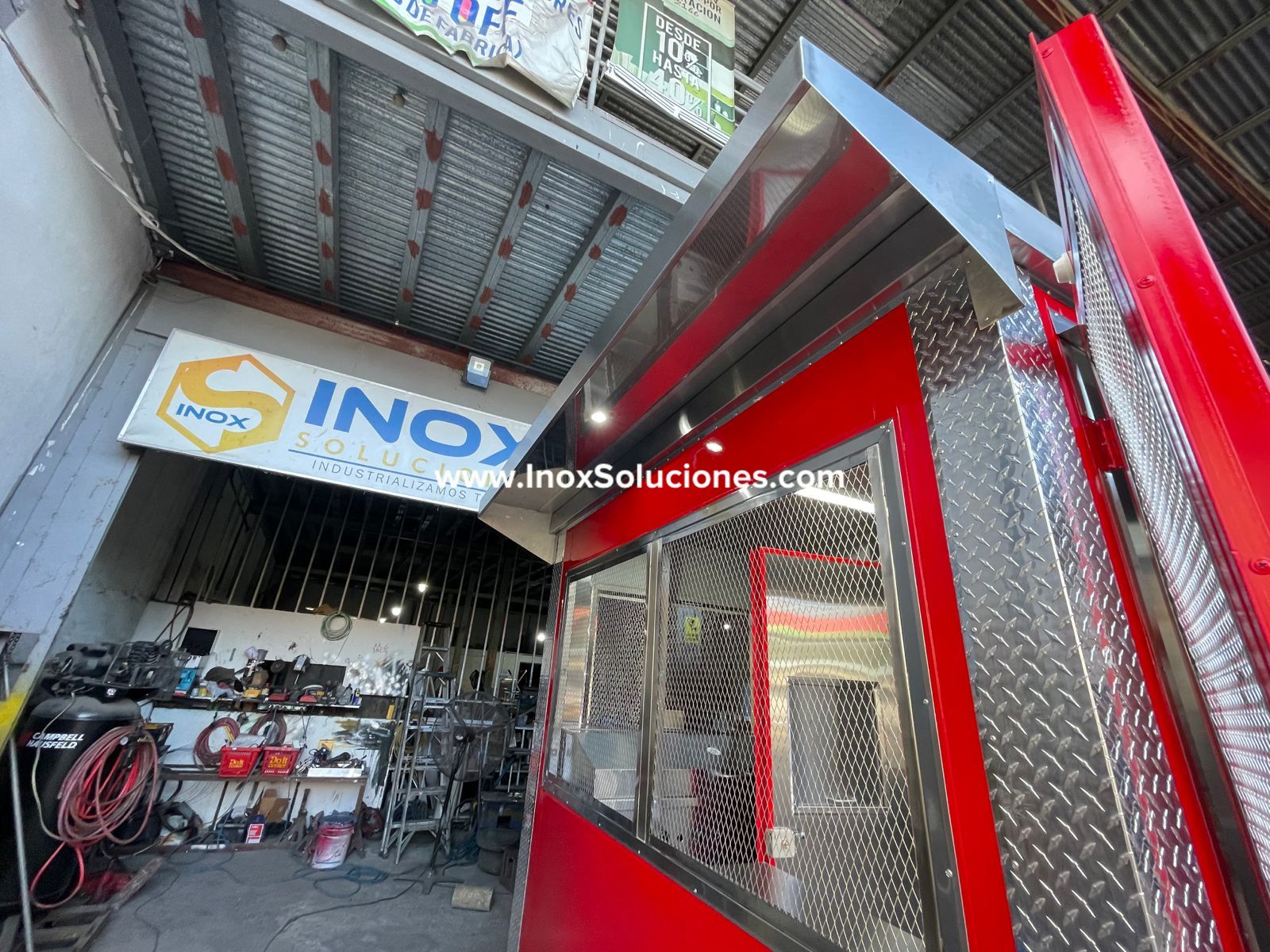 Remolque tipo Food Truck con área para Bbq 16x8 pies - Imagen 9