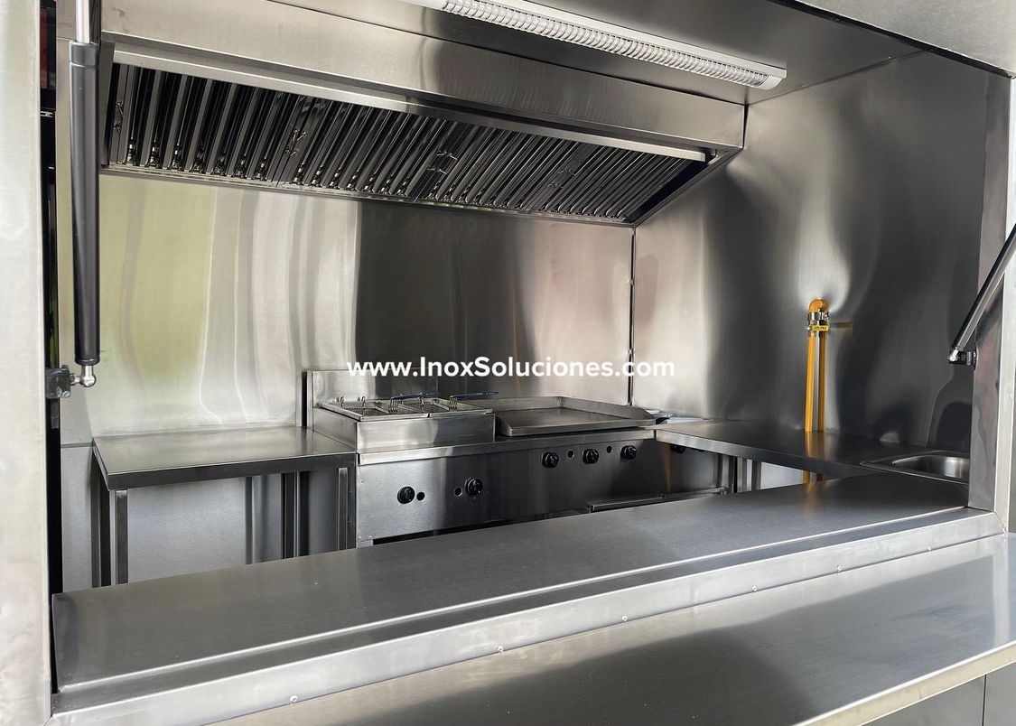 Remolque tipo Food Truck 10x6.4pies = 3.00 x 1.90 mts. - Imagen 4