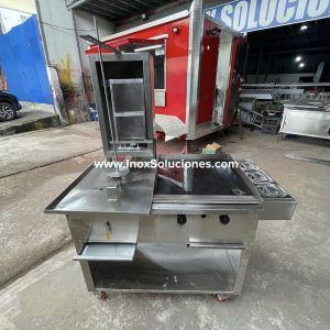 Trompo en acero inoxidable 304/AISI de 40kg