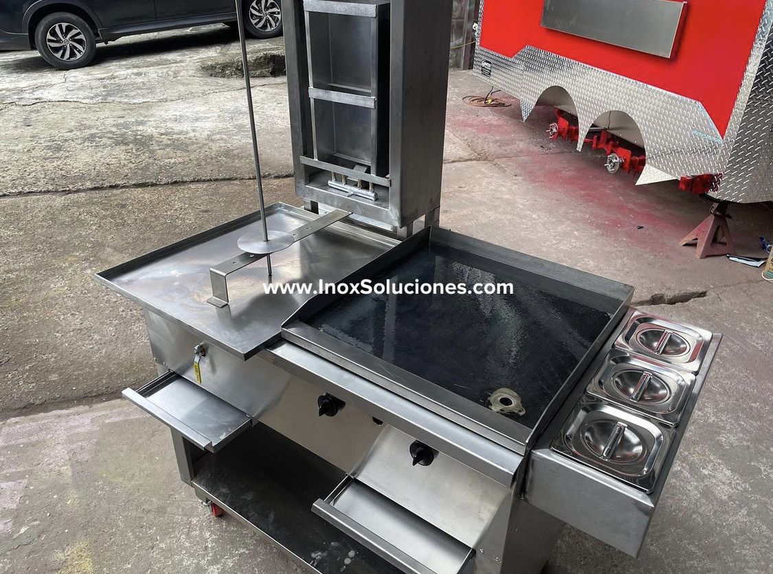 Trompo en acero inoxidable 304/AISI de 40kg - Imagen 4