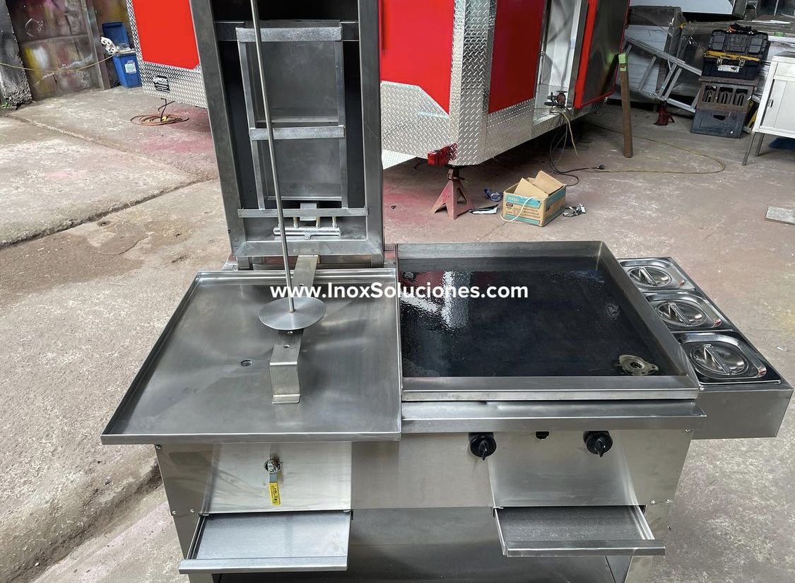 Trompo en acero inoxidable 304/AISI de 40kg - Imagen 5