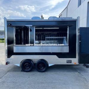 Remolque tipo food truck 12.5 x 8 pies = 3.75 x 2.40 mts