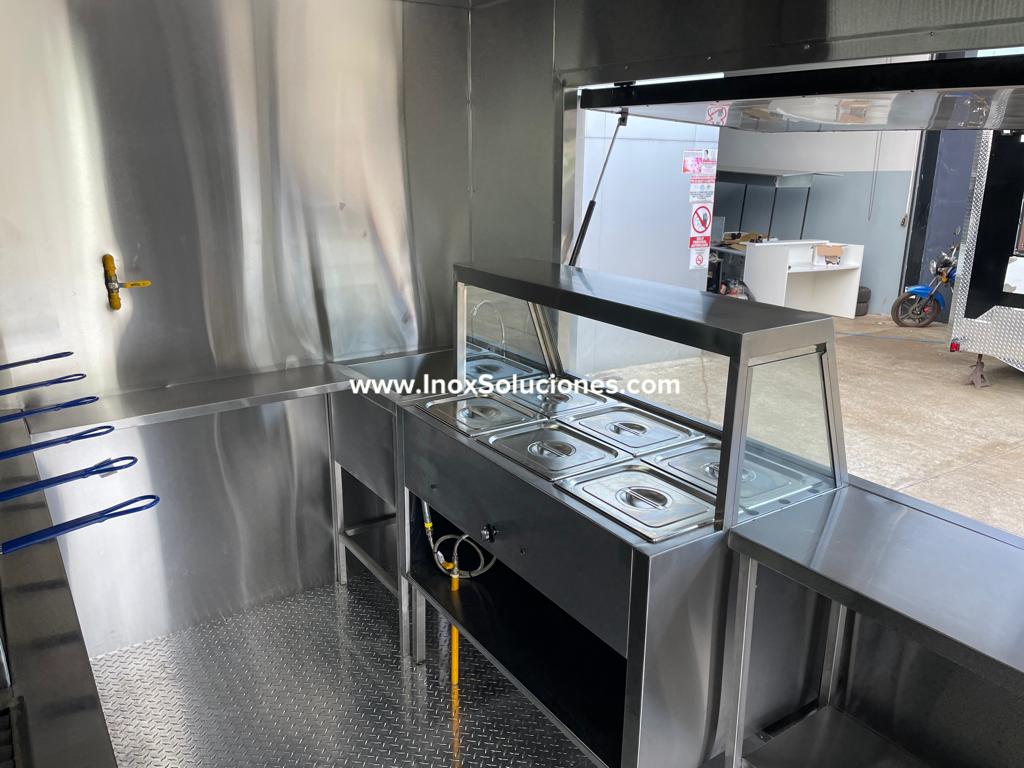 Remolque tipo food truck 12.5 x 8 pies = 3.75 x 2.40 mts - Imagen 8