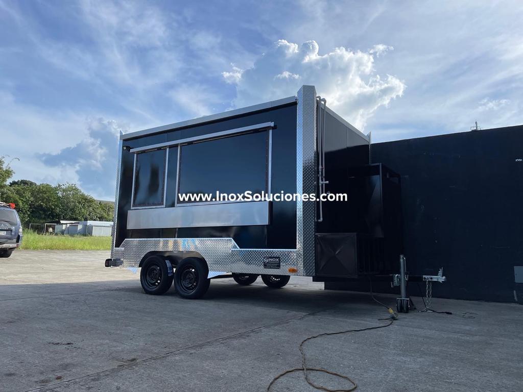 Remolque tipo food truck 12.5 x 8 pies = 3.75 x 2.40 mts - Imagen 3