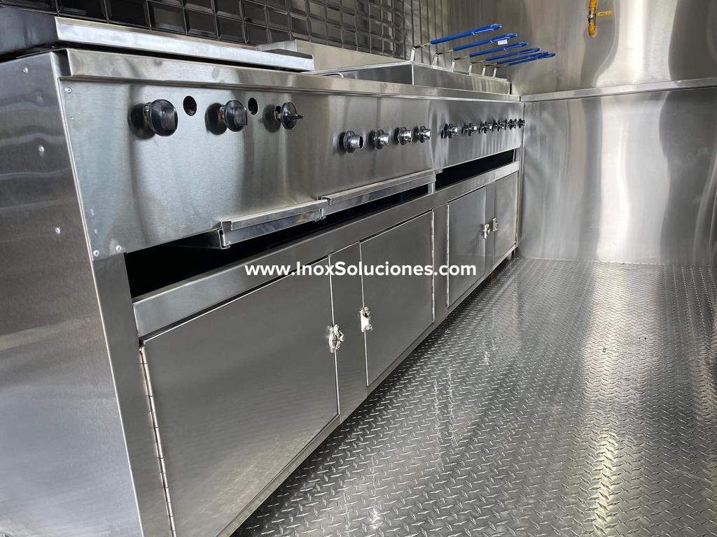 Remolque tipo food truck 12.5 x 8 pies = 3.75 x 2.40 mts - Imagen 9