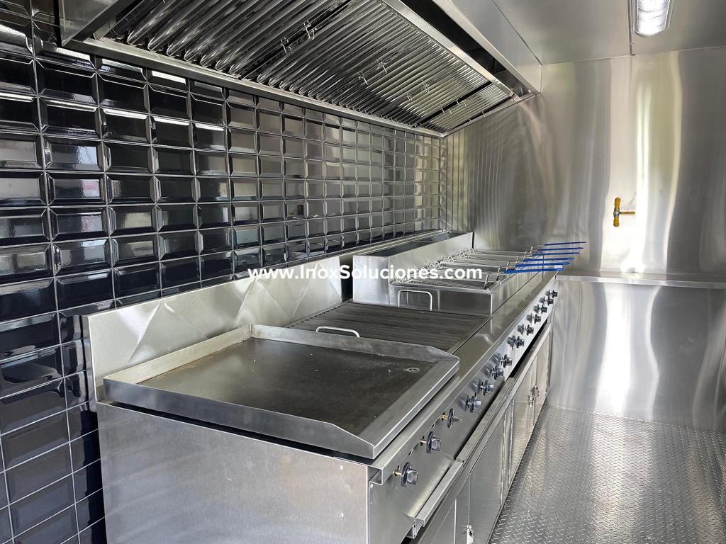 Remolque tipo food truck 12.5 x 8 pies = 3.75 x 2.40 mts - Imagen 6