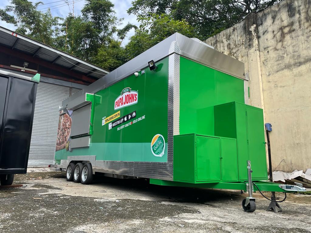 Remolque tipo food truck 24 x 8 pies = 7.30x2.40 mts - Imagen 3
