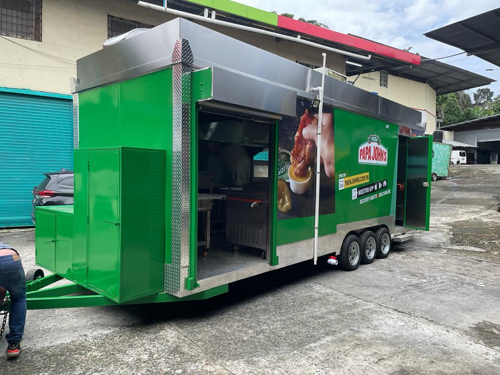 Remolque tipo food truck 24 x 8 pies = 7.30x2.40 mts - Imagen 2