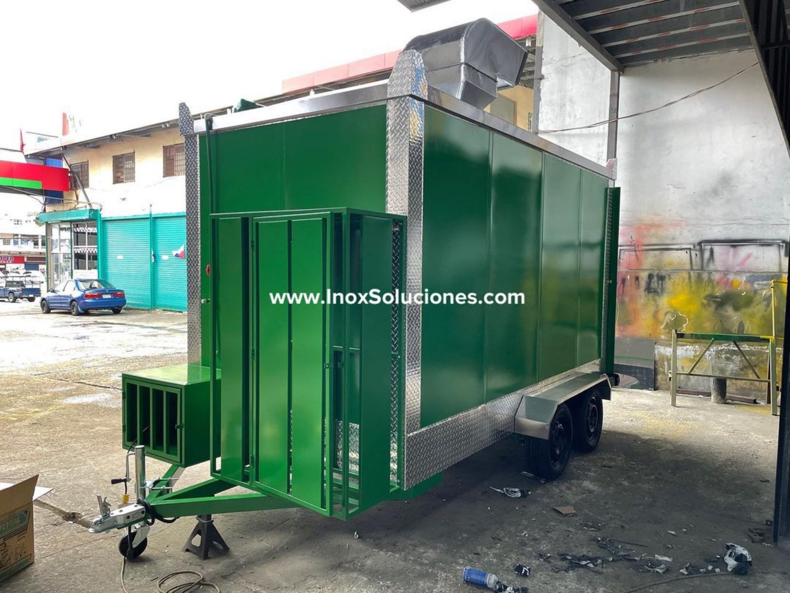 Remolque tipo food truck 12.5×6.4 pies = 3.75×1.90 mts - Imagen 5