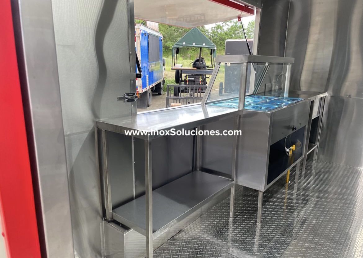 Remolque tipo food truck 12.5 x 8 pies = 3.75 x 2.40 mts - Imagen 7
