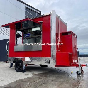 Remolque tipo food truck 10×6.4 pies = 3.00 x 1.90 mts.