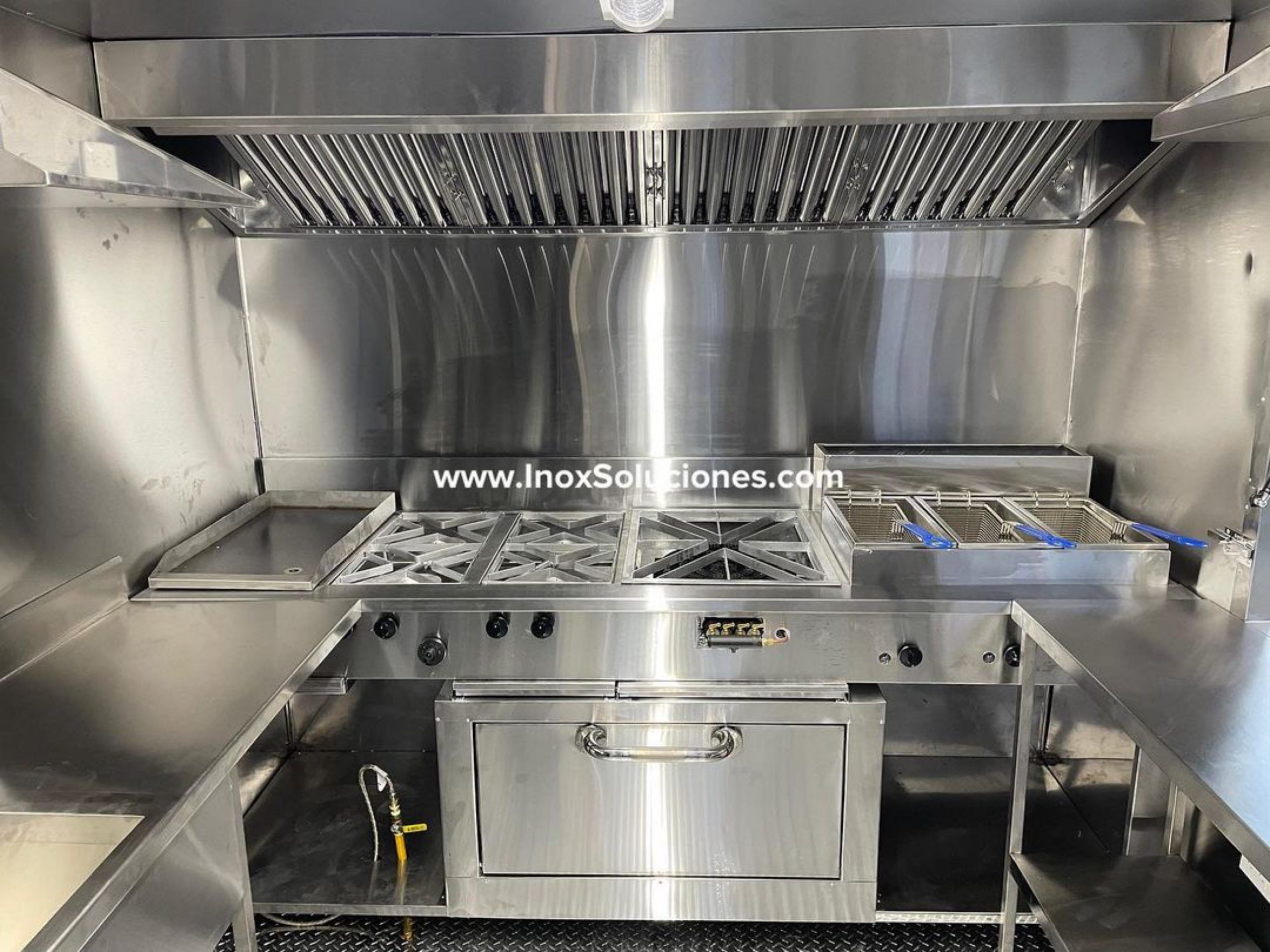 Remolque tipo food truck 12.5 x 8 pies = 3.75 x 2.40 mts horno con termóstato - Imagen 4