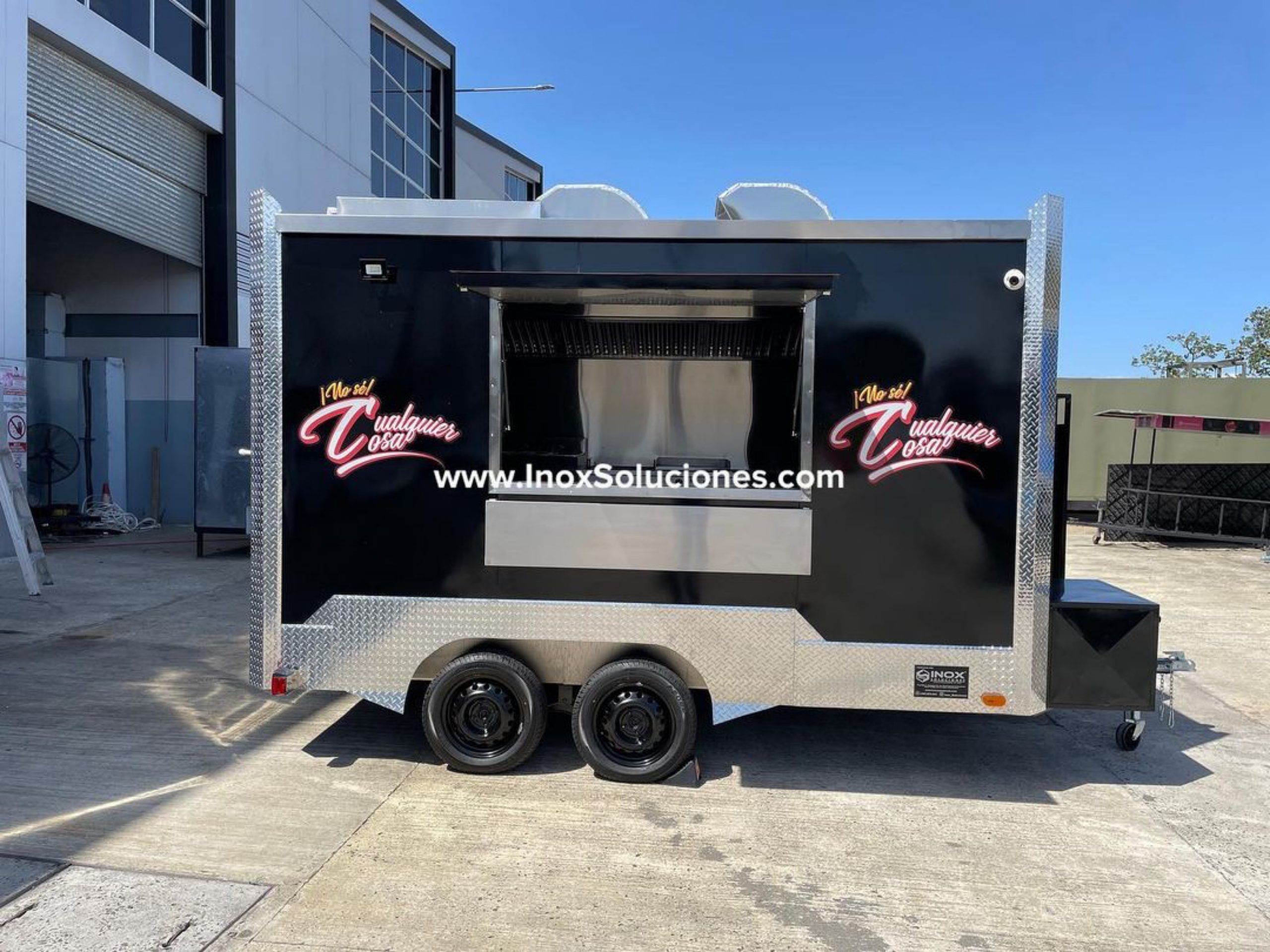 Remolque tipo food truck 12.5 x 8pies = 3.75 x 2.40 mts - Imagen 2