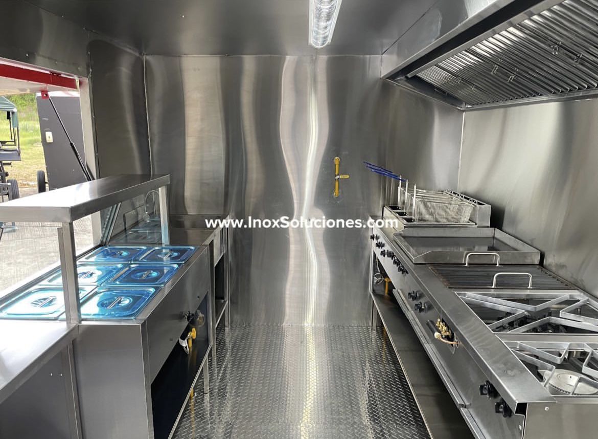 Remolque tipo food truck 12.5 x 8 pies = 3.75 x 2.40 mts - Imagen 4