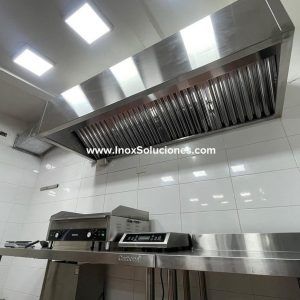Campana extractora en acero inoxidable 304/ AISI
