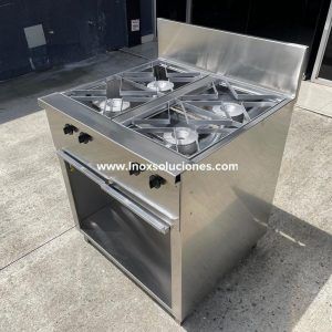 Estufa multifuncional en acero inoxidable 304/AISI