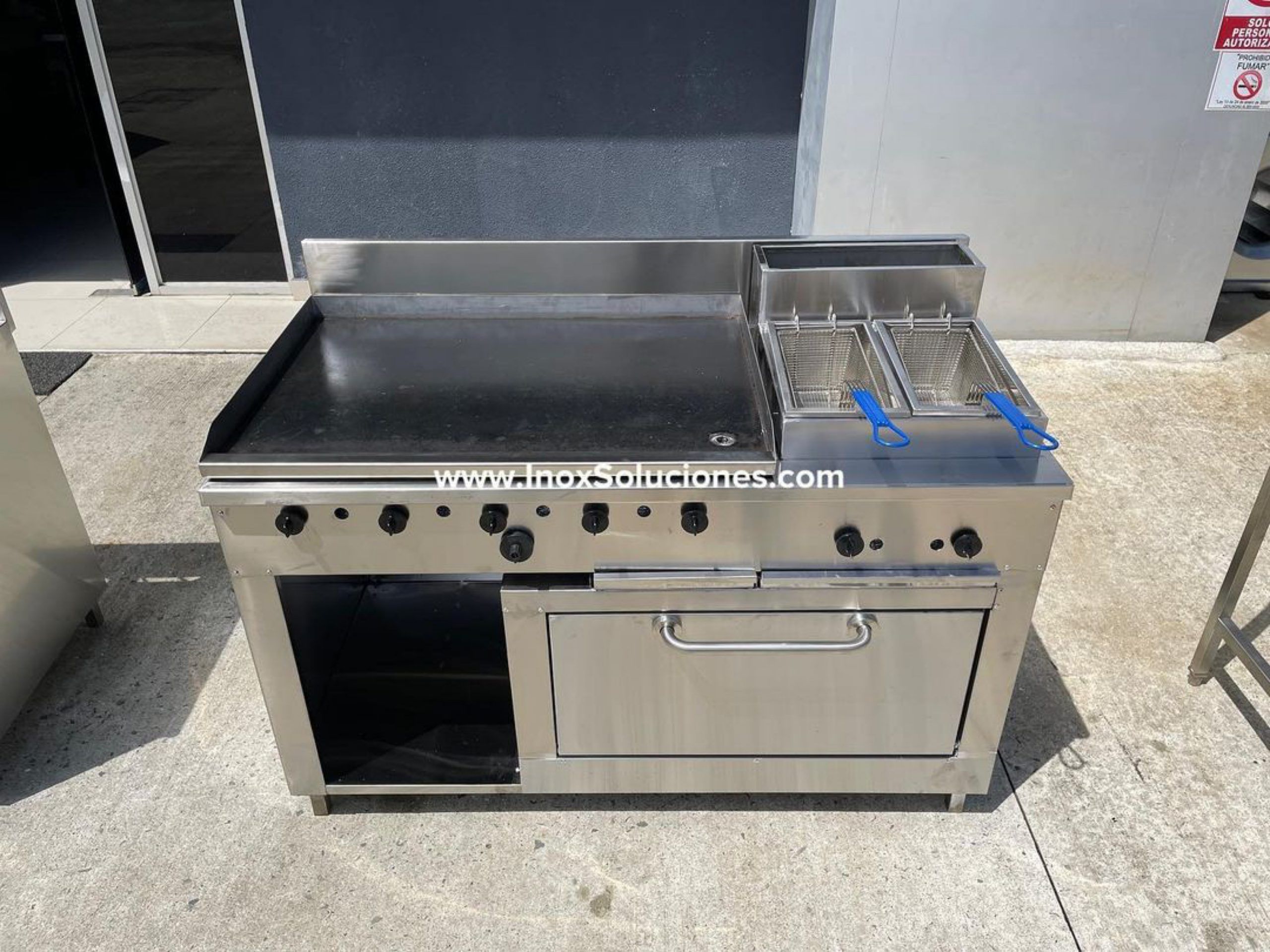 Estufa multifuncional en acero inoxidable 304/AISI 3-1 horno con termóstato