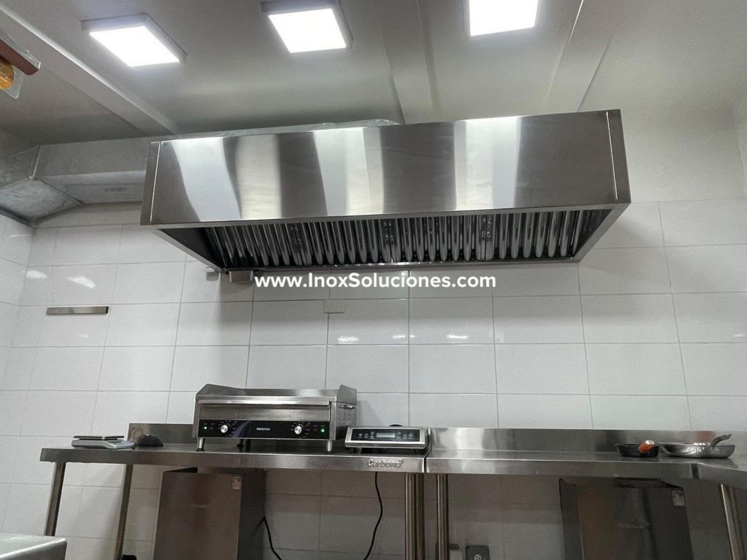 Campana extractora en acero inoxidable 304/ AISI - Imagen 6