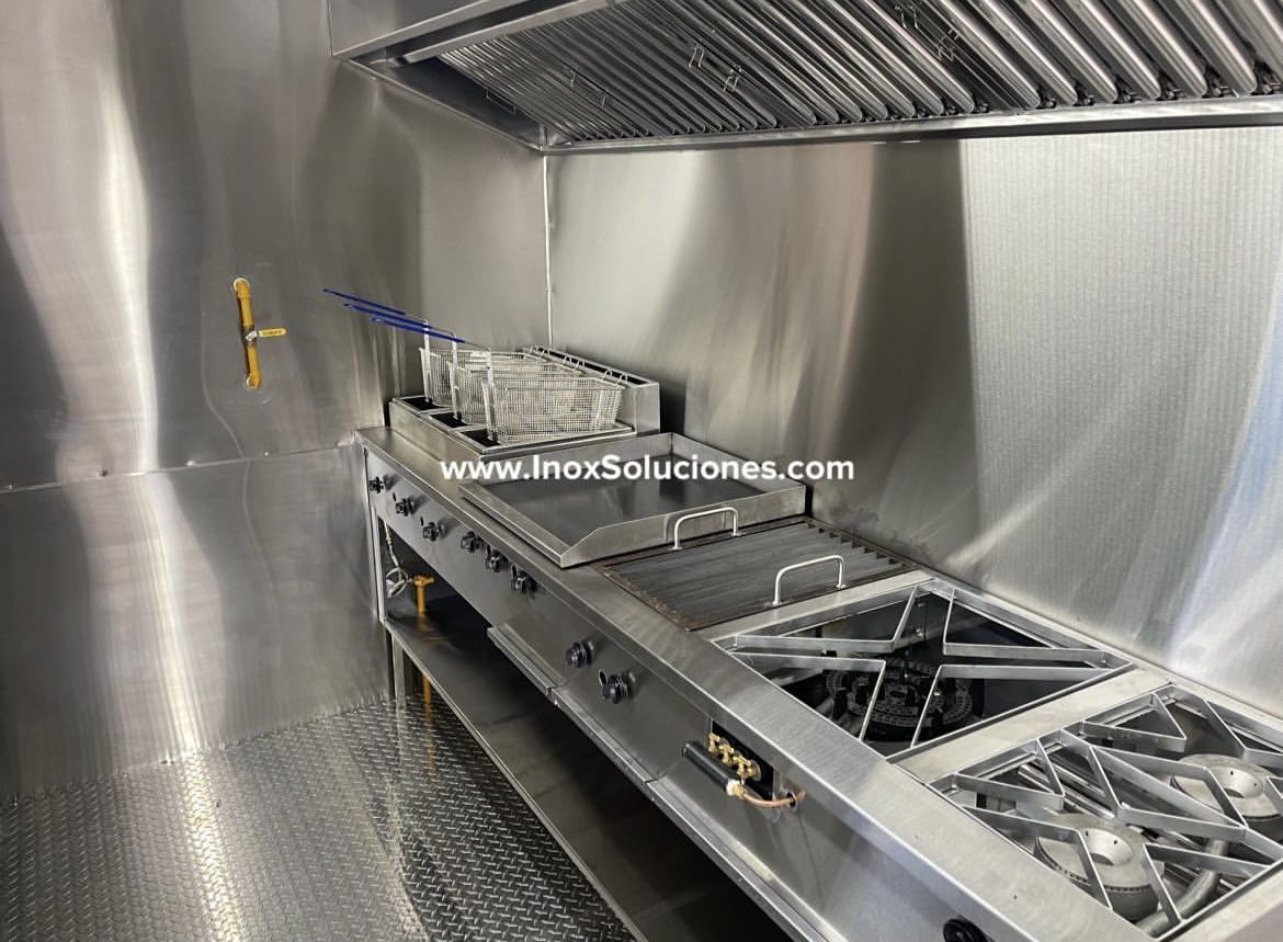 Remolque tipo food truck 12.5 x 8 pies = 3.75 x 2.40 mts - Imagen 5
