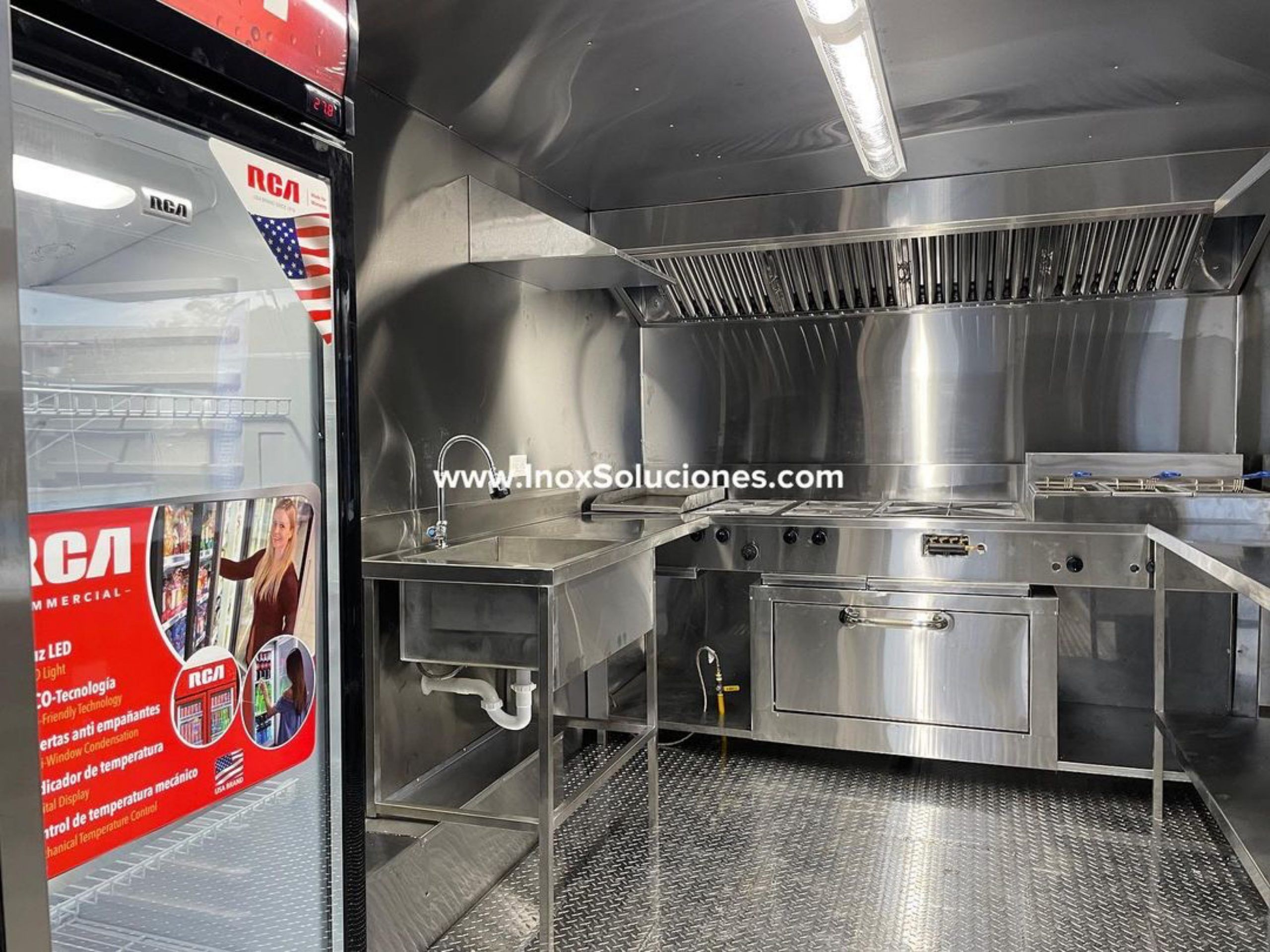 Remolque tipo food truck 12.5 x 8 pies = 3.75 x 2.40 mts horno con termóstato - Imagen 6
