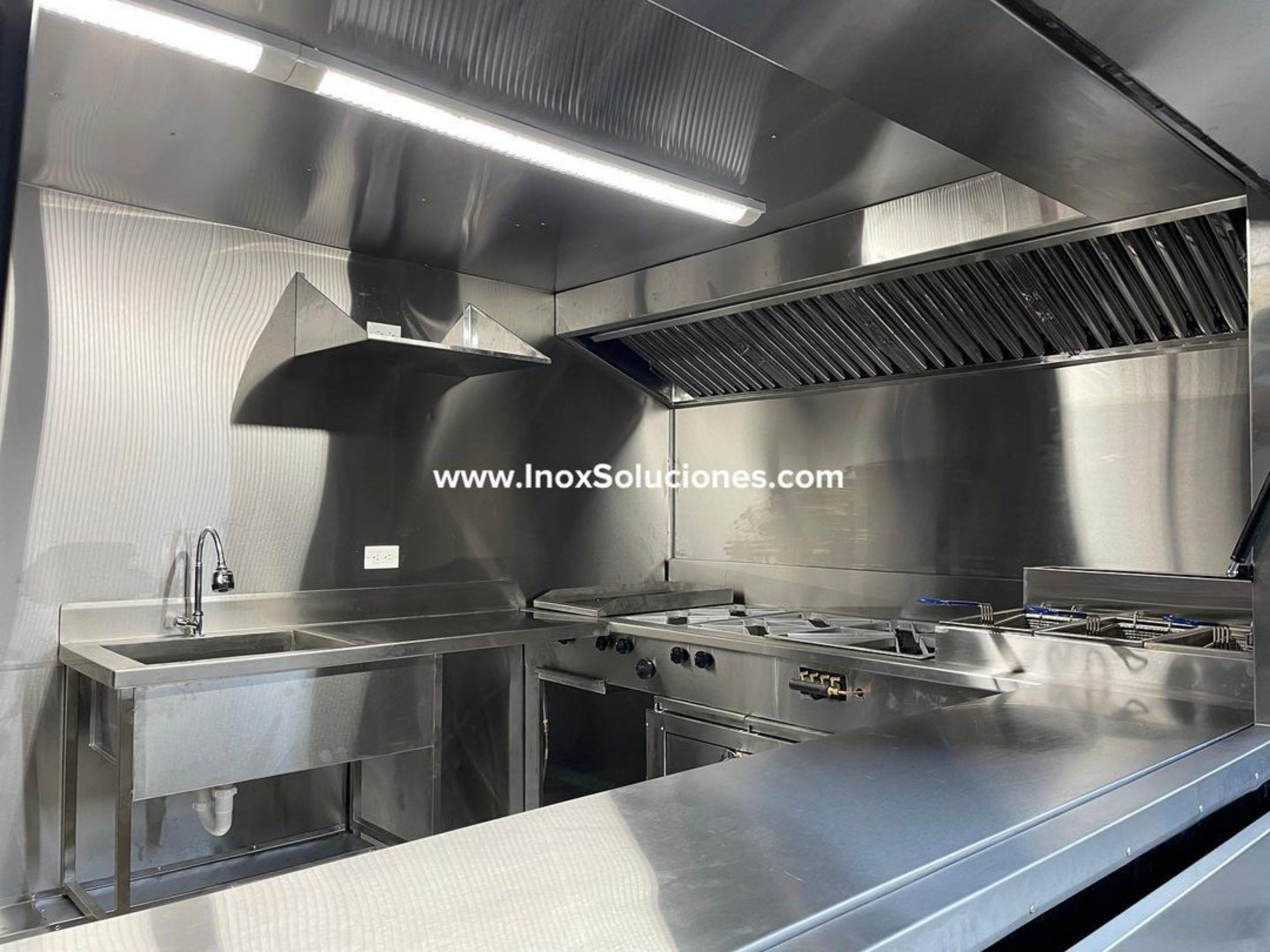 Remolque tipo food truck 12.5 x 8 pies = 3.75 x 2.40 mts horno con termóstato - Imagen 7