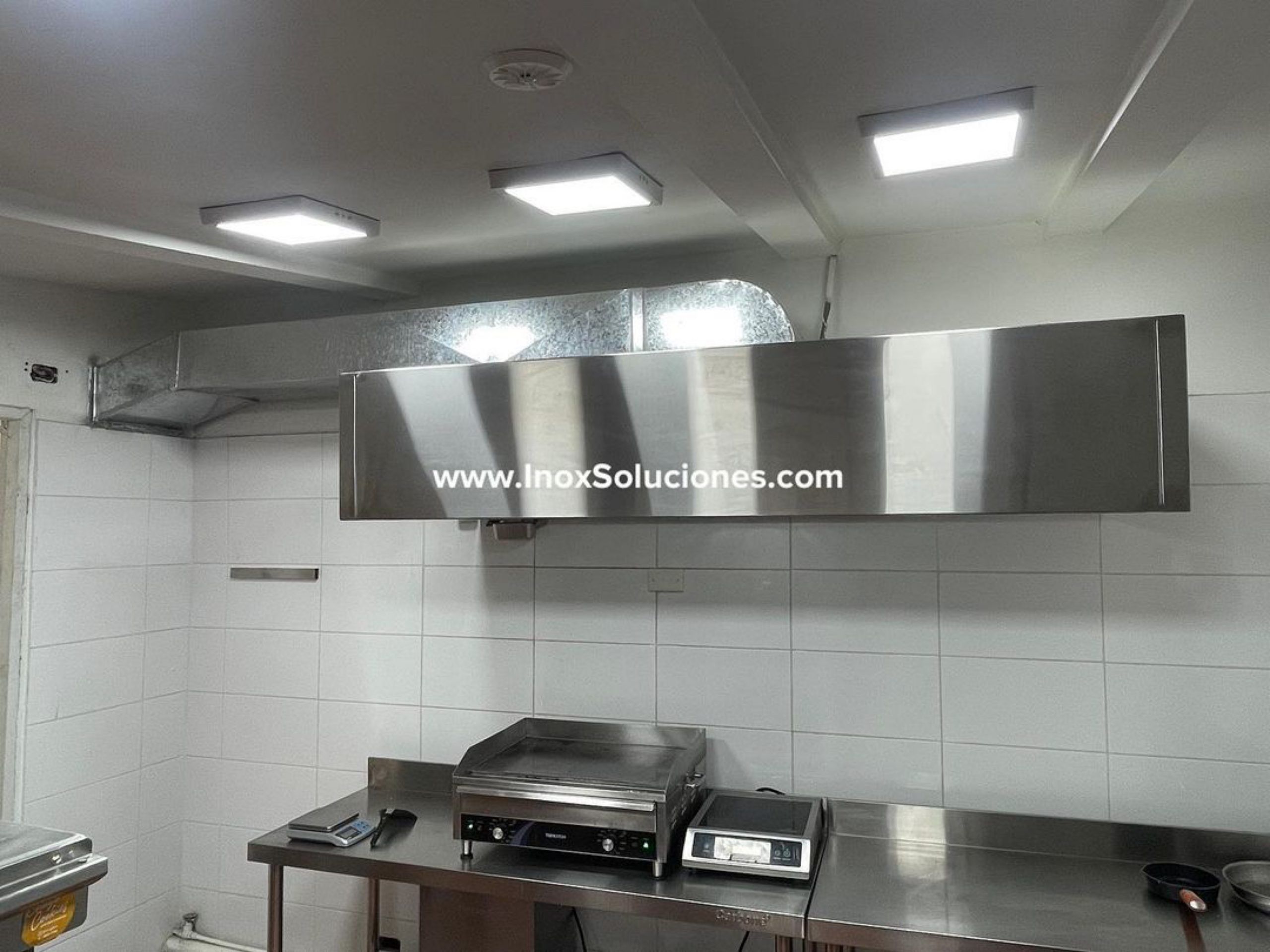 Campana extractora en acero inoxidable 304/ AISI - Imagen 5