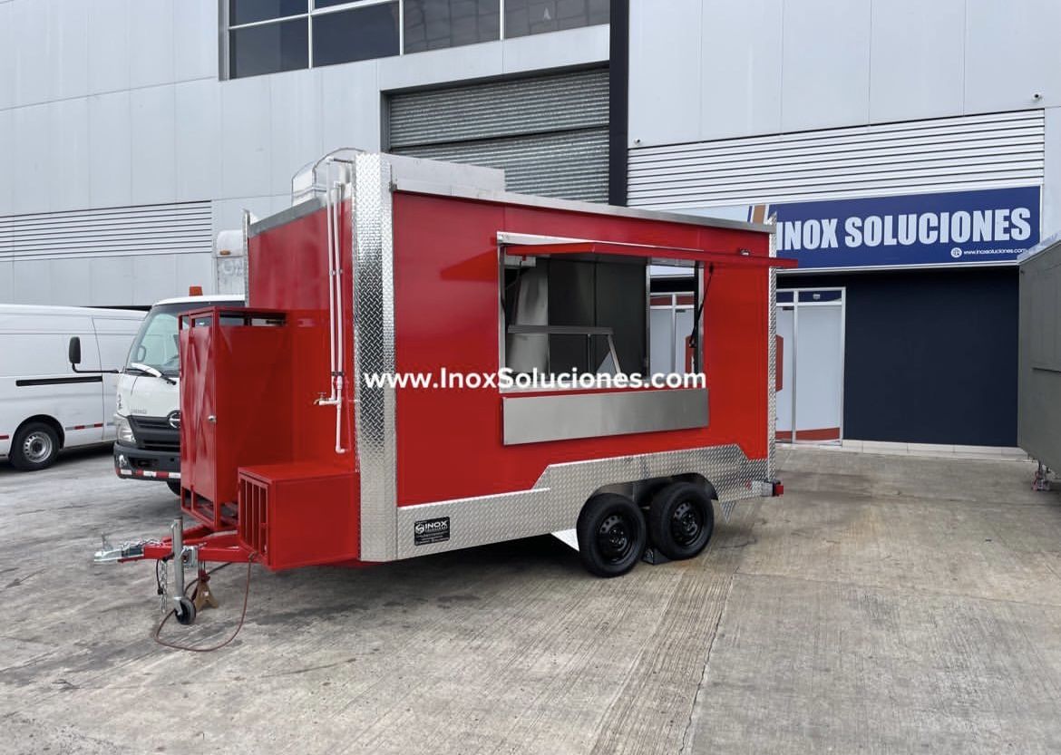 Remolque tipo food truck 12.5 x 8 pies = 3.75 x 2.40 mts - Imagen 2