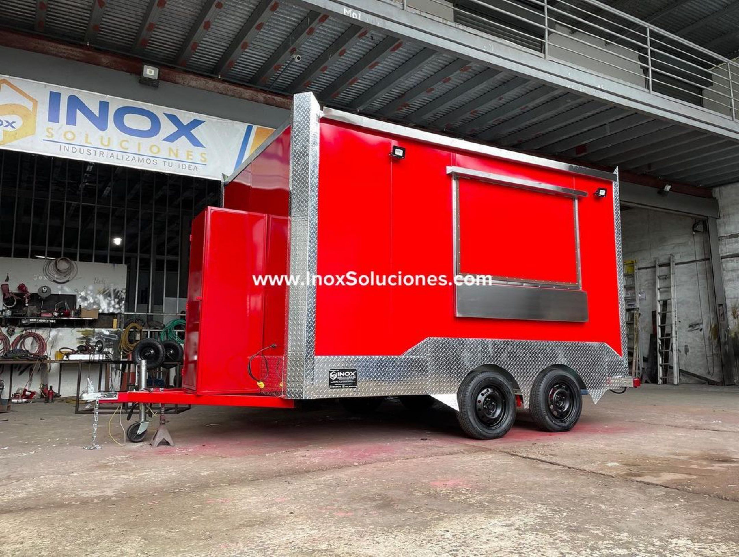 Remolque tipo food truck 12.5 x 8 pies = 3.75 x 2.40 mts - Imagen 7