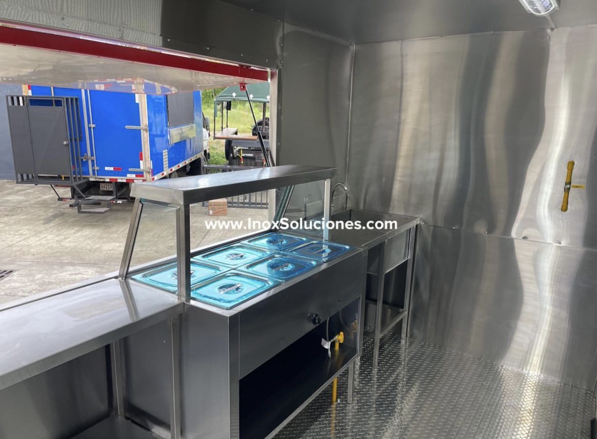 Remolque tipo food truck 12.5 x 8 pies = 3.75 x 2.40 mts - Imagen 6