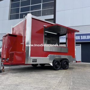 Remolque tipo food truck 12.5 x 8 pies = 3.75 x 2.40 mts