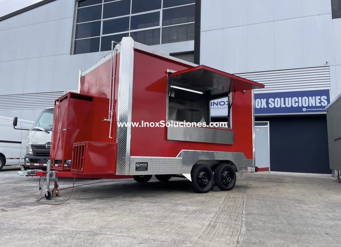 Remolque tipo food truck 12.5 x 8 pies = 3.75 x 2.40 mts - Imagen 3