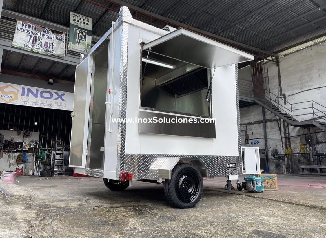Remolque tipo food truck 8 x 6.4 pies = 2.40 x 1.90 mts. - Imagen 3