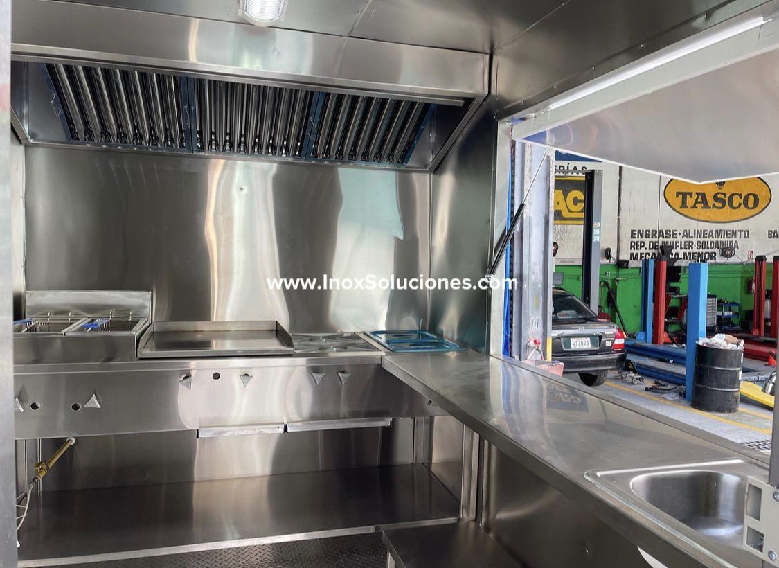 Remolque tipo food truck 8 x 6.4 pies = 2.40 x 1.90 mts. - Imagen 5