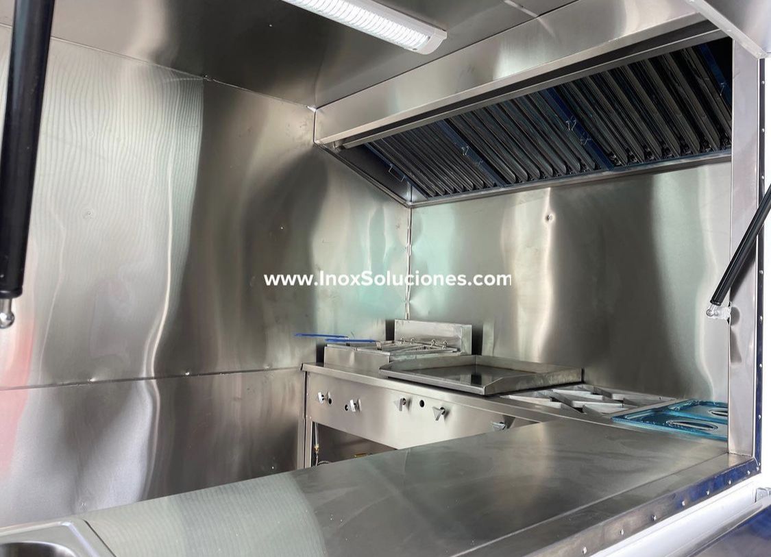 Remolque tipo food truck 8 x 6.4 pies = 2.40 x 1.90 mts. - Imagen 6